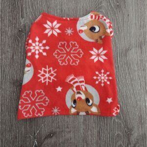 Rudolph The Red-Nosed Reindeer Christmas Pet Dog Sweater Small